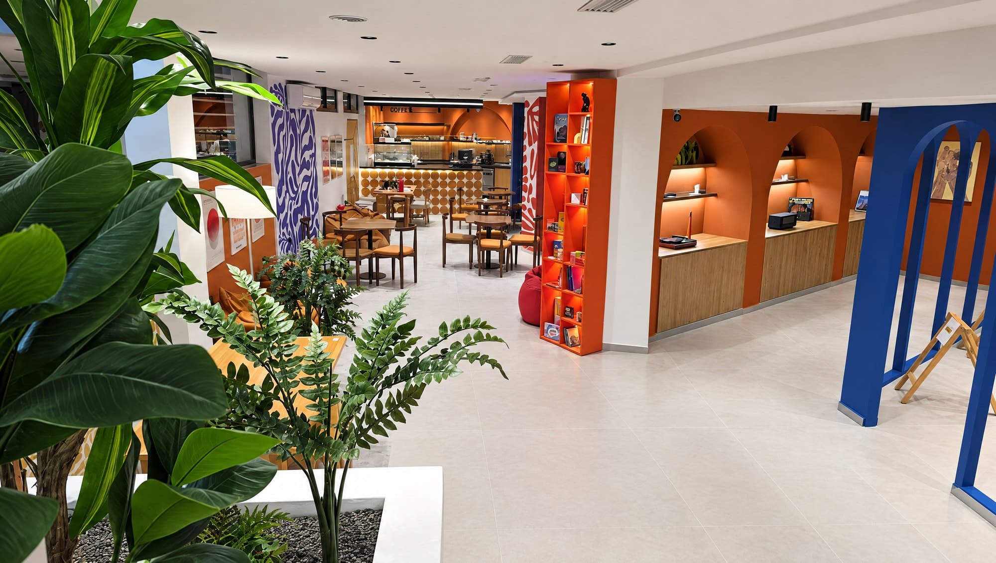 The main room