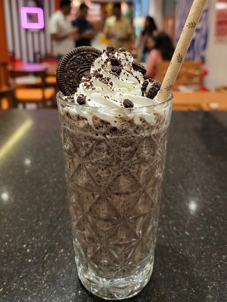 milk shake Oreo