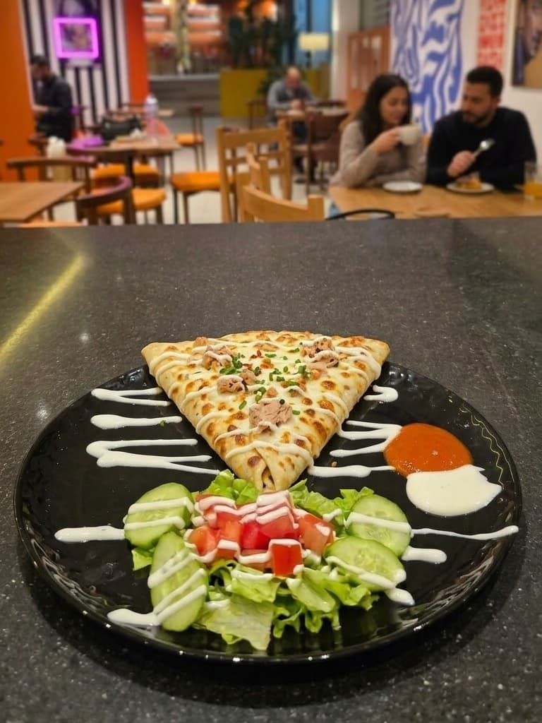 Tuna & Cheese Crêpe